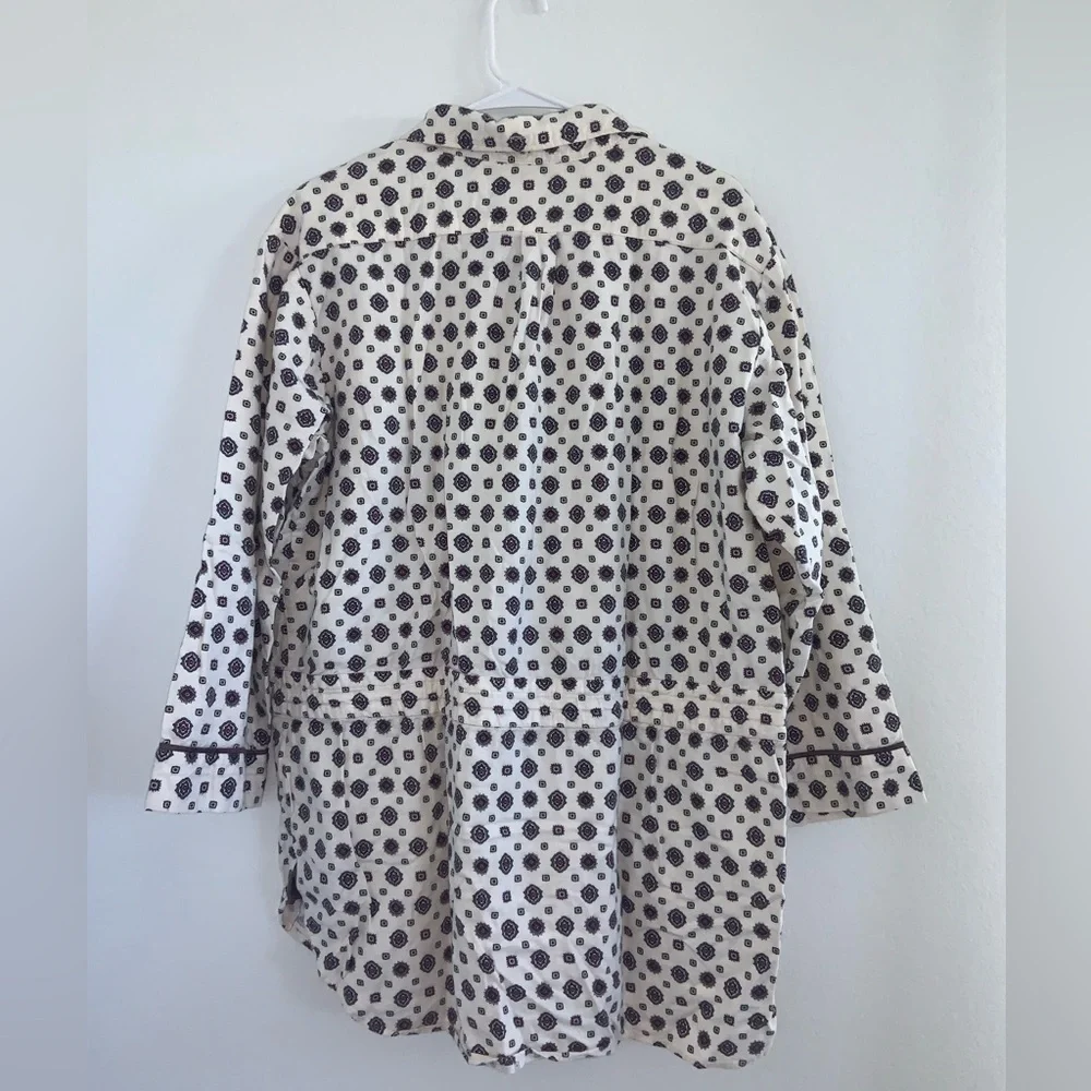 DKNY Luxury Flannel Sleep Shirt